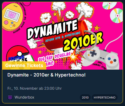 Preise und Laufzeit für ein Gewinnspiel festlegen