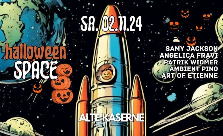 Titelbild vom Event Halloween Space | Deep House, Progressive House, Melodic Techno, Techno und Indie Dance