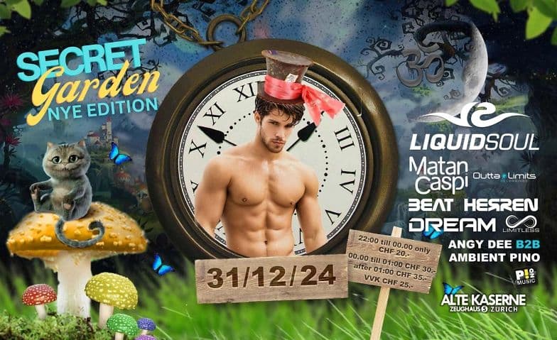 Titelbild vom Event Secret Garden NYE Edition